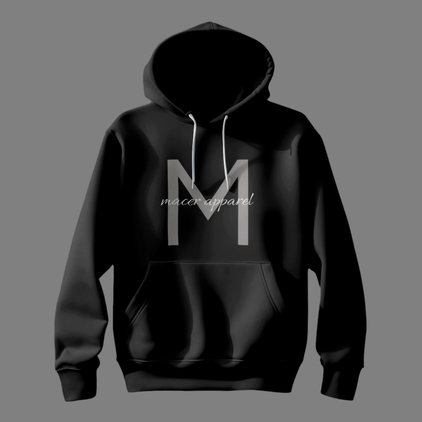 Macer Apparel Hoodie Gray