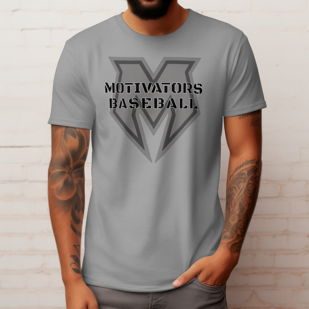 Motivators Baseball Black Ops Over Logo