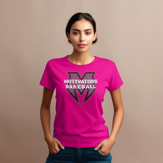 Ladies Motivators Baseball Black Ops Logo